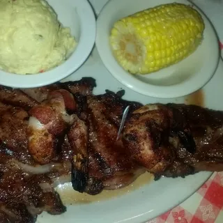 Texas Sized Bacon Wrapped Shrimp