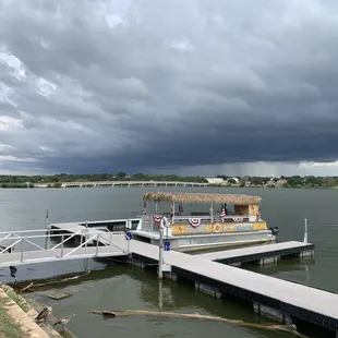 View from the outdoor dining area