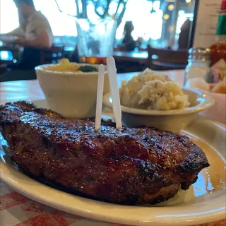 One 1/4" Ribeye Steak