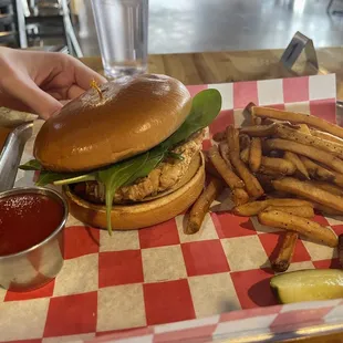 Chicken parm sandwich