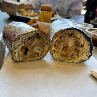 Lobster Burrito from Taqueria Moderna