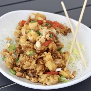 Kung Pao Calamari.