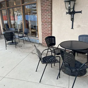 Outdoor seating