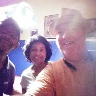 The owners.   They have a great story to tell.   Oldest continuously owned bar in Mississippi