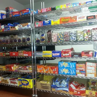 Not big BUT big on the taste of food they serve, you wouldn't believe it by the taste and quality but the cook is blind, (mama)