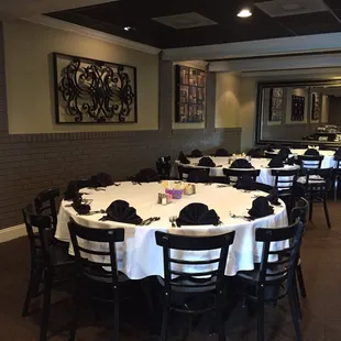 Part of the downstairs room