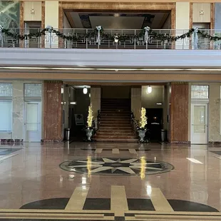 Inside the Building
