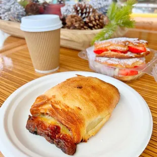 Ham and Cheese Croissant