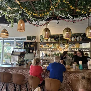 Bar area