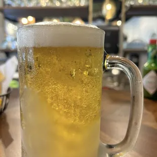 Cold beer!