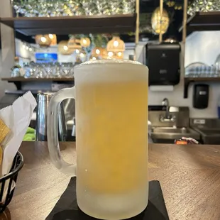 Super cold beer!
