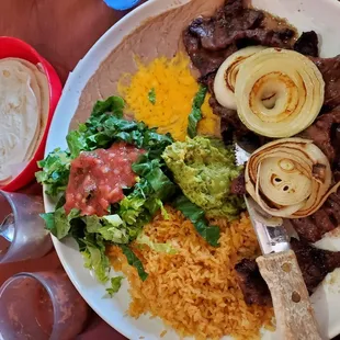 Carne Asada Plate