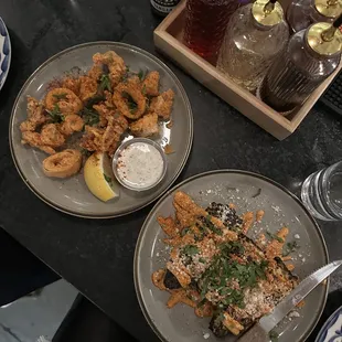 Calamari &amp; Elote