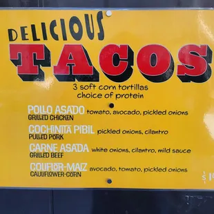 The 4 basic choices for filling