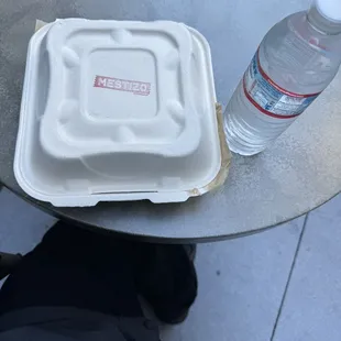 To Go box from Mestizos