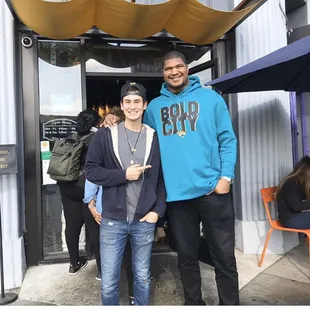 Calais Campbell is in the house!!