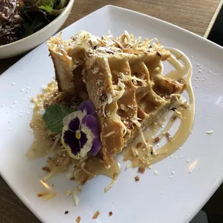 Vegan Salted Caramel Waffle