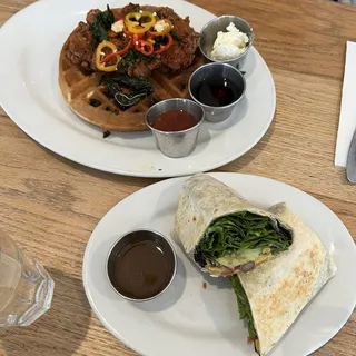 BLACK BEAN AVOCADO WRAP