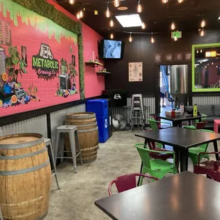 A few scenes from this conceptually cool brand new brewery