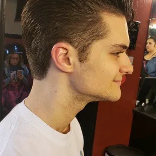 clipper cut for this handsome