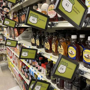 Local maple syrup, etc