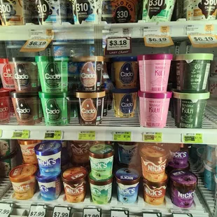 Exotic ice creams