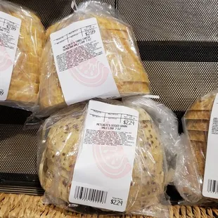 Half loaf, great for a few sandwiches.