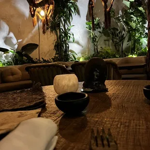 View from our table-gives you ambiance