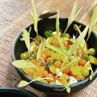 Golden Tomato Plate
