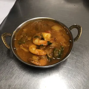 Shrimp curry