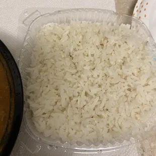 Steamed Basmati Rice via Delivery
