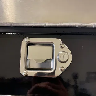 Jagged cuts, cut weather stripping.