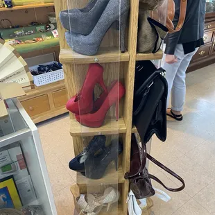 If you need five inch platform heels....limited opportunities to wear them in Oakhurst