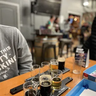 beer flights and Celtic music