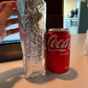 Burrito size