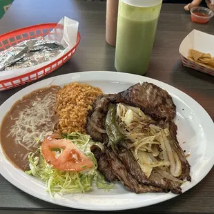 Carne Asada Plate