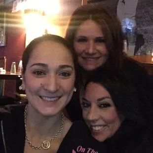 three women posing for a picture