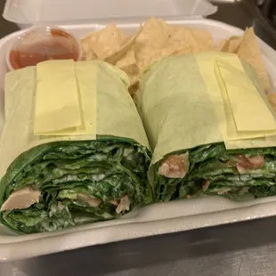 Ceasar wrap