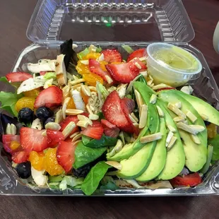 Very Berry Poppyseed Chicken Salad. My go-to here.