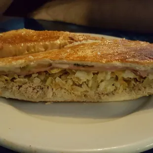 Cuban sandwich.