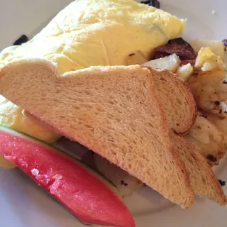 Pesto Portabella Omelette