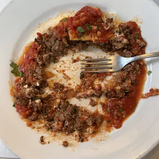 Ordered the Classic Lasagna. 10/10. I devoured it!!