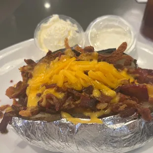 Loaded baked potato