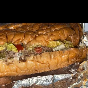 A mean lookin' hoagie.