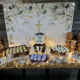 Dessert table