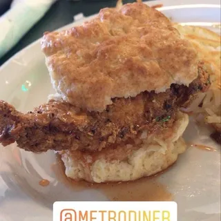 Spicy Honey Chicken Biscuit