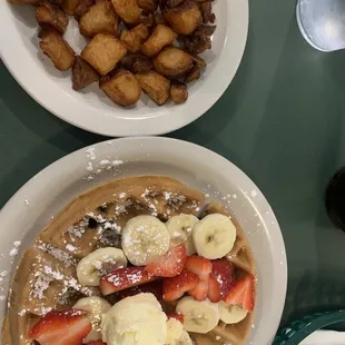 Fruity Waffle Homefries
