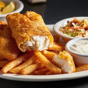 fish and chips, seafood, fish, food