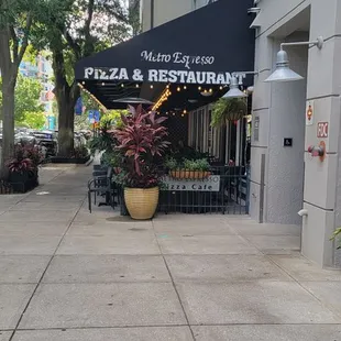 outside of restaurant