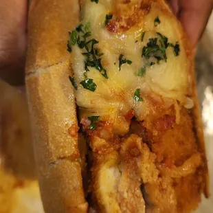 Chicken Parm sandwich